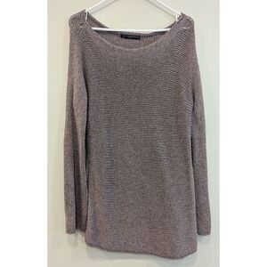 Peruvian Connection 100% Pima Cotton Knit Pullover Sweater Size XS